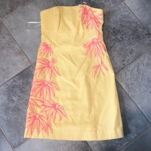 Lilly Pulitzer Strapless Dress